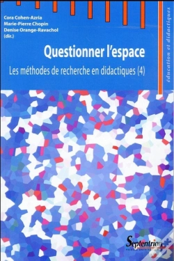 Capa do artigo Questionner L''Espace : Les Méthodes De Recherche En Didactiques