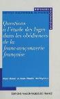 Questions À L'Étude Des Loges Dans Les Obédiences De La Franc-Maçonnerie Française - Preview
