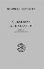 Questions À Thalassios Tome 3 ; Questions 56 À 65 - Preview