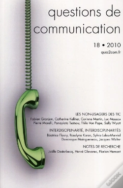 Capa do artigo Questions De Communication Tome 18 : (2010)