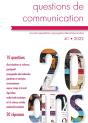 Questions De Communication Tome 41/2022 : 20 Ans, 10 Questions, 20 Réponses - Preview