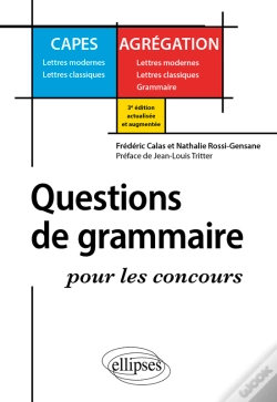 Capa do artigo Questions De Grammaire Pour Les Concours