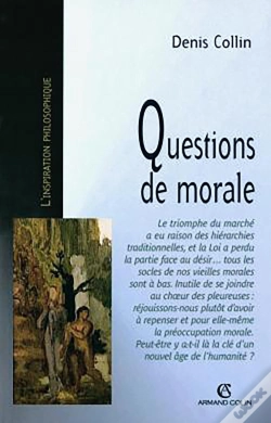 Capa do artigo Questions De Morale