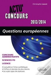 Capa do artigo Questions Europeennes 2013-2014