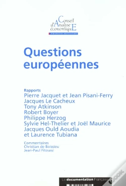 Capa do artigo Questions Europeennes / Cae 27