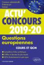 Questions Européennes ; Cours Et Qcm (Édition 2019/2020) - Preview