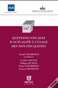 Capa do artigo Questions Fiscales D'Actualité À L'Usage Des Non-Fiscalistes