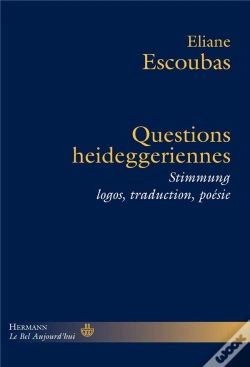 Capa do artigo Questions Heideggeriennes