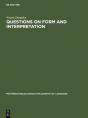 Questions On Form And Interpretation - Preview