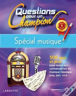 Capa do artigo Questions Pour Un Champion, Special Musique