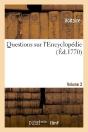 Questions Sur L'Encyclopedie. Vol3 - Preview