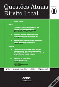 Capa do artigo Questões Atuais de Direito Local - N.º 00
