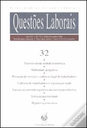 Capa do artigo Questões Laborais N.º 32