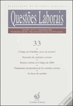 Capa do artigo Questões Laborais N.º 33