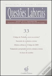 Capa do artigo Questões Laborais N.º 33