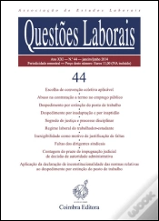 Capa do artigo Questões Laborais N.º 44