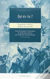 Capa do artigo Qui Es-Tu ? Singularité, Relation, Identité Personnelle