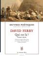 Qui Est La ? Poemes Choisis - Preview