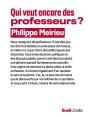 Qui Veut Encore Des Professeurs ? - Preview