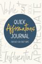 Quick Affirmations Journal - Preview