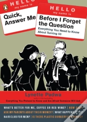 Capa do artigo Quick, Answer Me Before I Forget The Question
