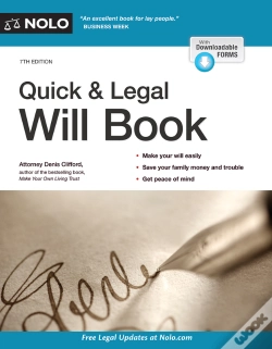 Capa do artigo Quick & Legal Will Book