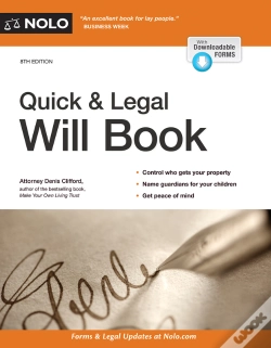 Capa do artigo Quick & Legal Will Book