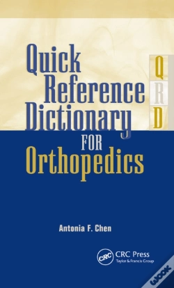 Capa do artigo Quick Reference Dictionary For Orthopedics