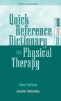 Quick Reference Dictionary For Physical Therapy - Preview