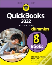 Capa do artigo Quickbooks 2022 All-In-One For Dummies