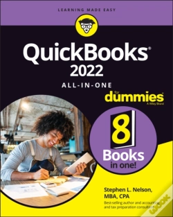 Capa do artigo Quickbooks 2022 All-In-One For Dummies