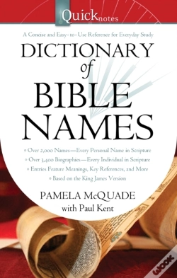 Capa do artigo Quicknotes Dictionary Of Bible Names