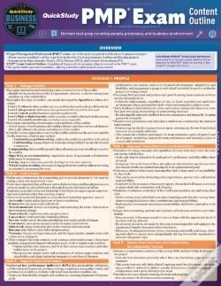 Capa do artigo Quickstudy Pmp(R) Exam Content Outlline - Domain Test Prep