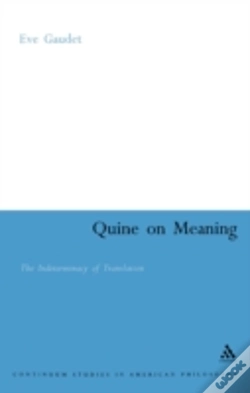 Capa do artigo Quine On Meaning