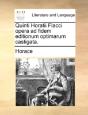 Quinti Horatii Flacci Opera Ad Fidem Edi - Preview