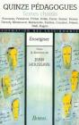 Quinze Pedagogues ; Textes Choisis - Preview