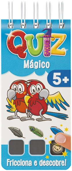 Capa do artigo Quiz Mágico 5+ (capa azul)