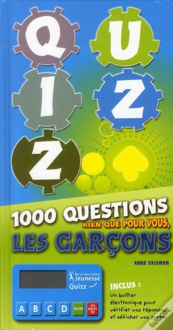 Capa do artigo Quizz ; 1000 Questions Rien Que Pour Vous, Les Garçons