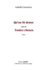 Qu'On Fit Dense ; Toutes Choses - Preview