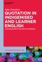 Quotation In Indigenised And Learner English - Preview