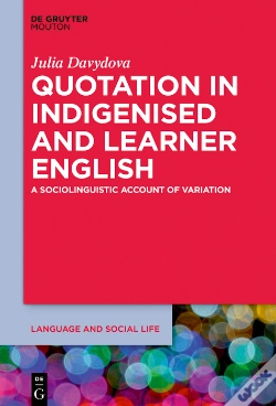 Capa do artigo Quotation In Indigenised And Learner English