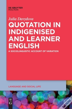 Capa do artigo Quotation In Indigenised And Learner English
