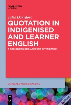 Capa do artigo Quotation In Indigenised And Learner English