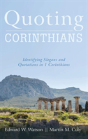 Quoting Corinthians - Preview