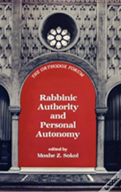 Capa do artigo Rabbinic Authority And Personal Autonomy