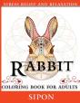 Rabbit Coloring Book For Adults - Preview