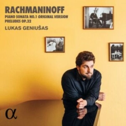 Capa do artigo Rachmaninoff: Piano Sonata No. 1 Original Version/... - CD