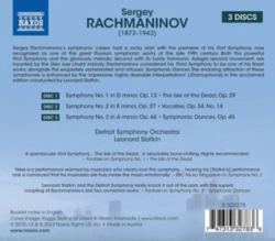 Capa do artigo Rachmaninov: Complete Symphonies - CD