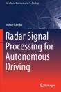 Radar Signal Processing For Autonomous Driving - Preview