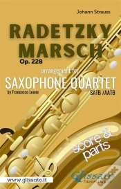 Capa do artigo Radetzky Marsch - Sax Quartet (Score & Parts)